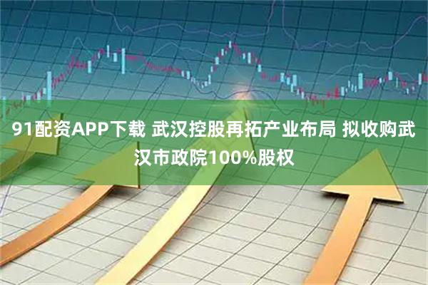91配资APP下载 武汉控股再拓产业布局 拟收购武汉市政院100%股权